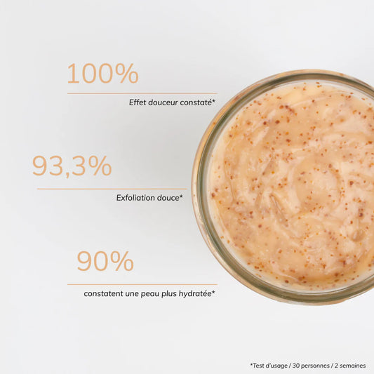 桃子杏桃滑感身體磨砂膏