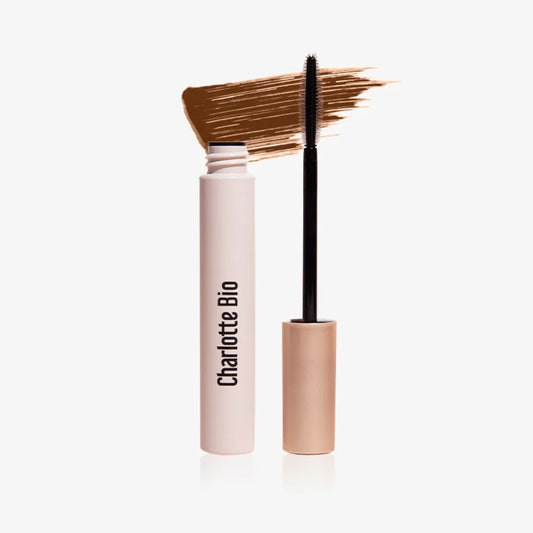 有機纖長濃密睫毛膏-棕色