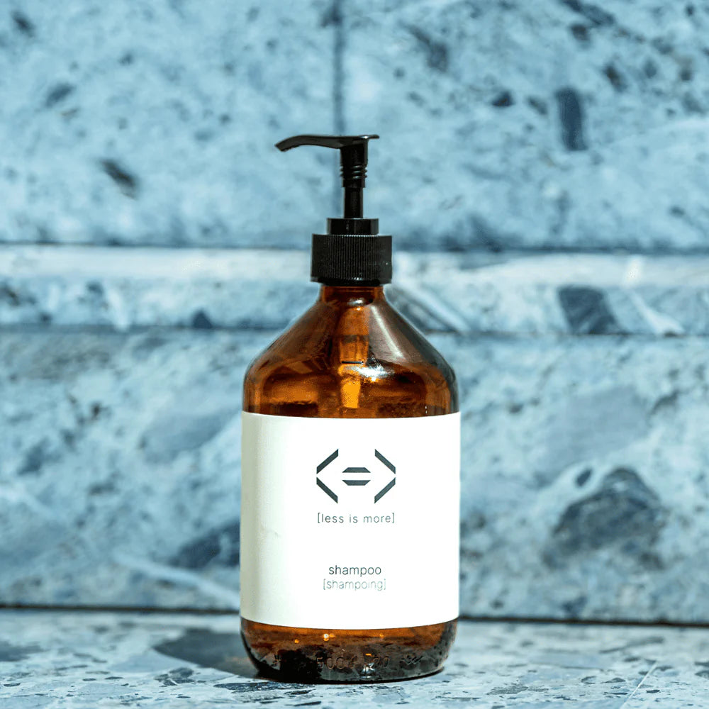 玻璃洗髮瓶500ml